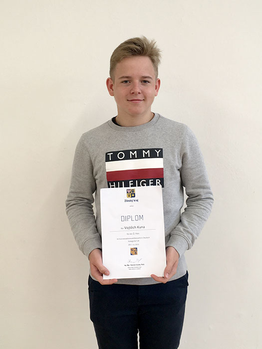 Student kvarty Vojtěch Kuna