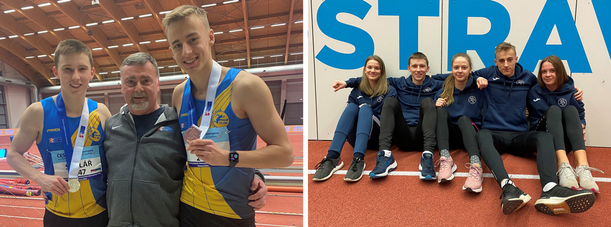 Úspěšné vystoupení atletů na MČR