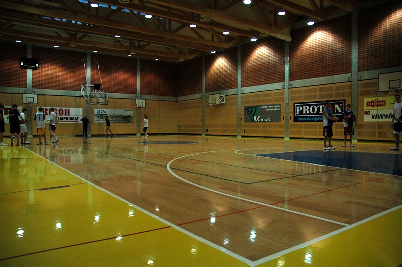 Foto basketbalové haly