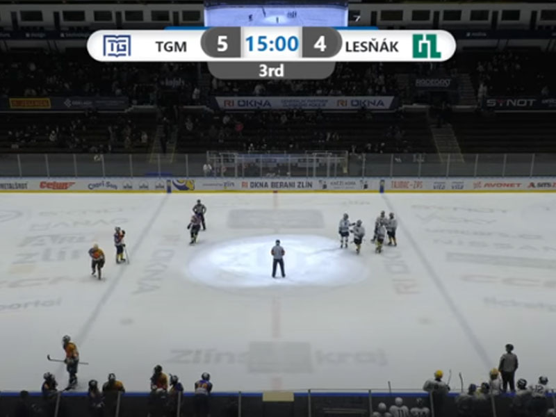 Hokejový mač – T.G.M. versus Lesňák